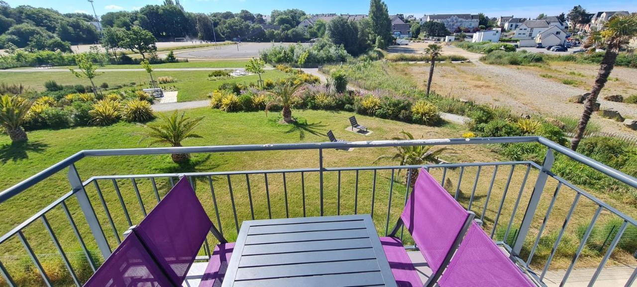 Appartement Devant La Plage Avec Piscine Concarneau Eksteriør bilde